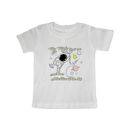 

Inktastic My Mimi Loves Me Gift Baby Boy or Baby Girl T-Shirt