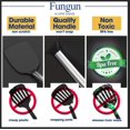 thumbnail image 3 of Silicone Cooking Utensil Set, Non-Stick Kitchen Utensil 24 Pcs Cooking Utensils Set, Heat Resistant Cookware, Silicone Kitchen Tools Gift with Stainless Steel Handle (Gray-24pcs), 3 of 7