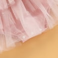 thumbnail image 4 of Pantalones de bebé sin mangas y lentejuelas de cuello cuadrado fiesta princesa vestido de tul, 4 of 4