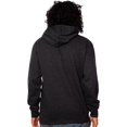thumbnail image 5 of Fly Society Mens The Fly Life Hoodie Sweatshirt, Grey, Large, 5 of 5
