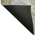thumbnail image 5 of Addison Rugs Mayfield Premium Machine Washable Transitional Abstract Taupe Rectangle Rug, 3' X 5' Machine Washable Transitional Abstract Taupe Oversized Sherpa Throw Blanket, 5 of 7
