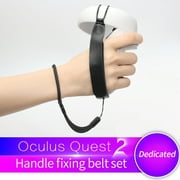 Jinveno 4pcs VR Controller Adjustable Handle Grip Belt for Oculus Quest 2 Knuckle Strap