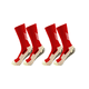 thumbnail image 1 of 6 pzs Calcetines Antideslizantes Con Espinilleras Para Fútbol Belug Rojo, 1 of 5