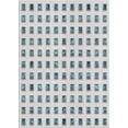 thumbnail image 1 of Ahgly Company Machine Washable Indoor Rectangle Transitional Water Blue Area Rugs, 3' x 5', 1 of 7
