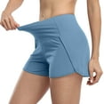 thumbnail image 5 of BeautyIn Women Workout Shorts with Pockets Gym Athletic Sports Shorts Quick Dry S-XL, 5 of 6