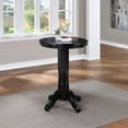 thumbnail image 3 of Boraam Florence Round Pub Table with Black Base - Contemporary Design, 3 of 7
