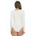 thumbnail image 4 of Natural Uniforms Womens Long Sleeve T-Shirt Body Suit, 4 of 4