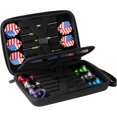 thumbnail image 3 of Darts Case Holds 12 Darts & Accessories Eva Darts Holder with Mesh Pocket Zipper Closure Darts Cases for Steel and Soft Tips with Inner Fixer & Outer Loop Protective Darts Storage,Darts Holder, 3 of 6