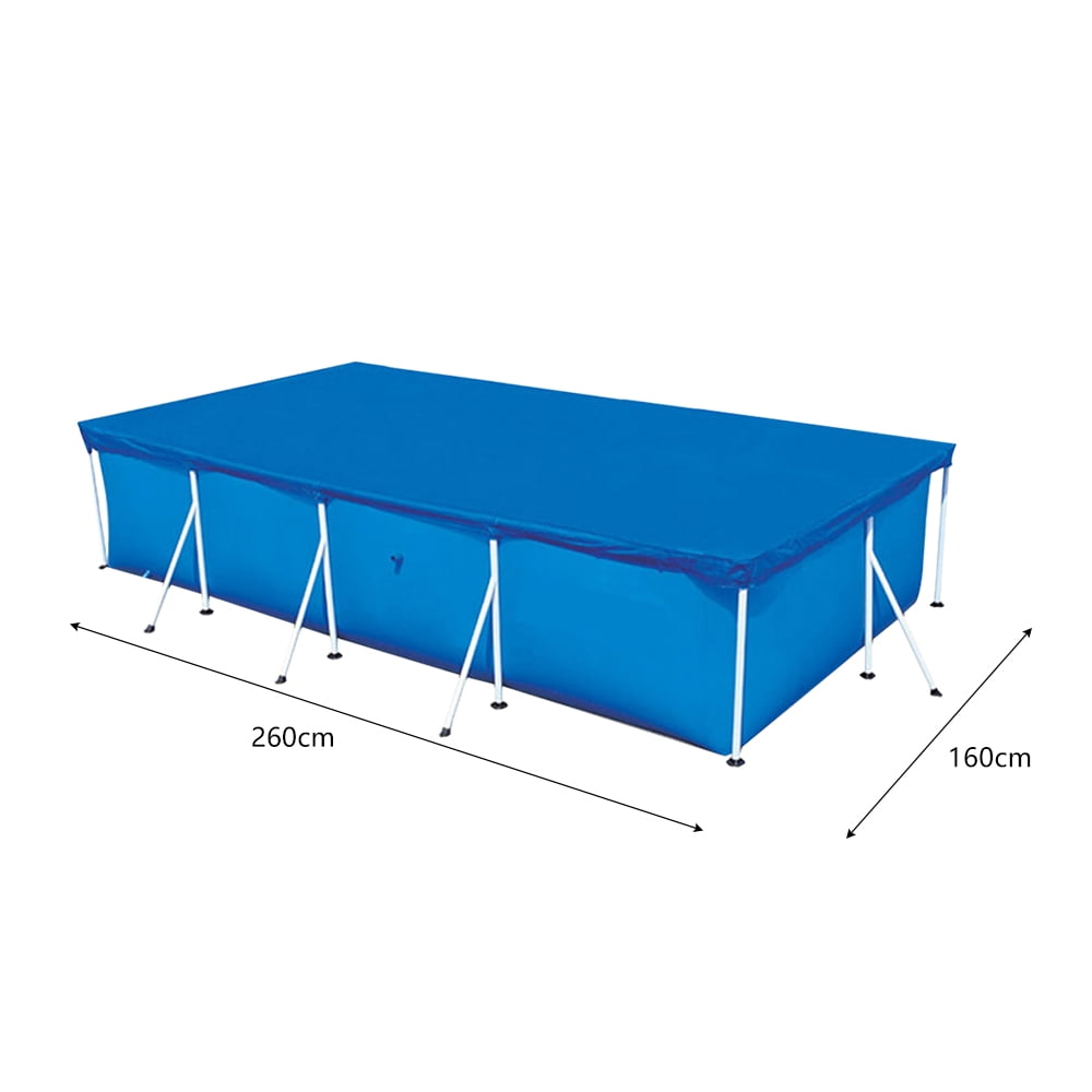 Willstar Round Rectangular Swimming Paddling Pool Cover Protection UV