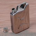 thumbnail image 5 of 5oz Stainless Steel Jerry Can Hip Flask Liquor Whisky Pocket Bottle Men Gift, 5 of 5