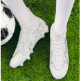 thumbnail image 4 of ChiVerve Men's High Top Soccer Shoes AG Long Spikes Adult Football Shoes Lightweight Professional Athletic Training, 4 of 5