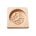 thumbnail image 5 of Tnobhg Wooden 3D Cookie Mold Animal Flower Snowflake Santa Food Grade Non-stick Dishwasher Safe Chocolate Biscuit Candy Mould Baking Tools Kitchen Supplies, 5 of 8