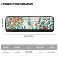 thumbnail image 4 of Yuyamidu Boho Mandala Flower Refrigerator Door Handle Cover Dragonfly Fridge Appliance Handle Protector 4pcs Kitchen Appliance Covers for Microwave Dishwasher Oven Cabinet, 4 of 7