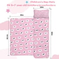 thumbnail image 5 of Pink Halloween Skulls Toddler Nap Mats for Kids Preschool,60"x20" Sleeping Mat Bag or Kids,Toddler Sleeping Bag,Toddler Nap Mat or Daycare, 5 of 6