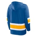 thumbnail image 3 of Men's Fanatics Blue St. Louis Blues Prime Time Fleece Hoodie, 3 of 3