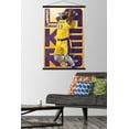 thumbnail image 2 of NBA Los Angeles Lakers - Lebron James 19 Wall Poster with Magnetic Frame, 22.375" x 34", 2 of 5