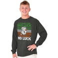 thumbnail image 5 of Popeye Funny Irish Bad Luck Joke Long Sleeve TShirt Men Women Brisco Brands S, 5 of 6