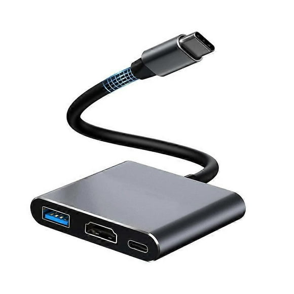 USB C to HDMI Multiport Adapter 4K Output USB-C