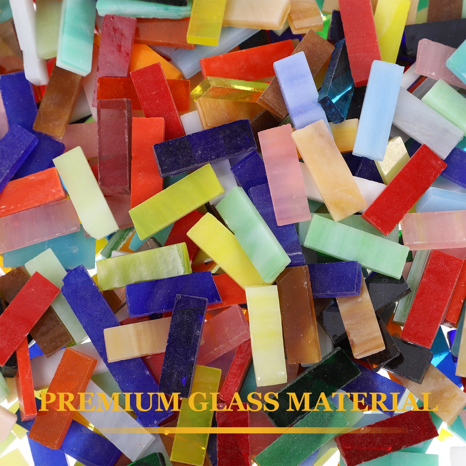 Ceramic Tiles for Crafts DIY Supplies Mosaic Vases Home Decor Household Glass Student