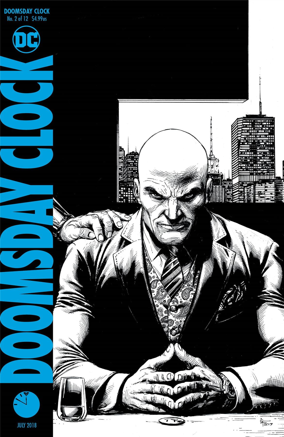 Doomsday Clock 2 (of 12) 2nd Ptg DC Comics Comic Book