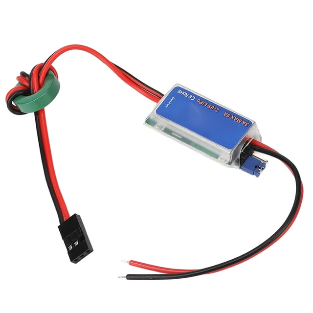 Fuentes De Alimentación Con Servointerruptor RC, Rectificador Síncrono Del Regulador De Voltaje UBEC Externo Antiinterferencias 6V 3A Para Drones RC FPV