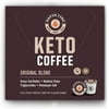 Rapidfire Rapid Fire Ketogenic High Performance Keto Coffee Pods, Supports Energy and Metabolism, Weight Loss, Ketogenic Diet 16 Single Serve K-Cup Pods,