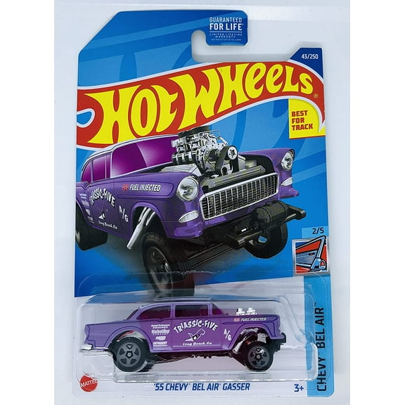 Hot Wheels '55 Chevy Bel Air Gasser (Purple) 2022 Chevy Bel Air Series