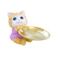 thumbnail image 4 of Bandeja para gatos con forma de cuenco para llaves para la entrada, decoración del hogar, escultura creativa multifuncional para gatos. Estilo B, 4 of 9