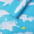 thumbnail image 1 of Papel Tapiz PoetryHome Cielo Azul Autoadhesivo 45x297 cm, 1 of 4