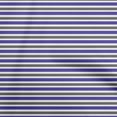 thumbnail image 1 of oneOone Cotton Jersey Medium Blue Fabric Stripes Sewing Craft Projects Fabric Prints By Yard 58 Inch Wide-IM, 1 of 4