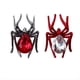 thumbnail image 1 of Producto Terminado Adornos de Araña Decoración de Manicura con Tachuelas de Aleación Retro Metálico Negro y Rojo, 1 of 6