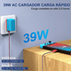 thumbnail image 2 of Cargador para Nintendo Switch BLOOSOM 5V 1.5A 15V 2.6A Rojo, 2 of 4