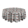 thumbnail image 5 of Animal Beagle Cute Dog Round Tablecloth 60"x60",Wrinkle Wipeable Table Cloth for Kitchen Dining Room Picnic Patio Party, 5 of 6