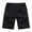 #Black, variant on DPTALR George Mens Loose Drawstring Cargo Short with Elastic Waist #Dark Gray Big and Tall Men XXXXL