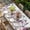 White Light Purple, variant on Purple Flowers Table Cloths for 4 Foot Rectangle Tables, Spring Butterflies Lavender Daisy Botanical Patio Waterproof Elastic Fitted Tablecloths, Washable Rectangular Table Cover for Camping