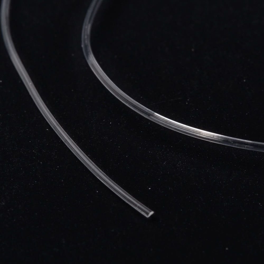 Korean Round Crystal Elastic Stretch Thread for Bracelets Gemstone Jewelry Making Beading Craft Clear 0.8mm about 45.93~47.02 yards(42~43m)/roll