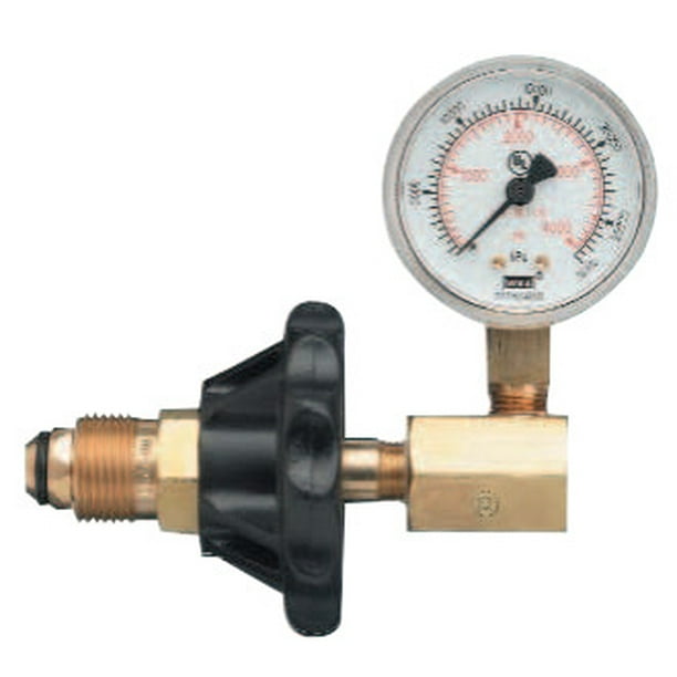 Western Enterprises Cylinder Pressure Testing Gauges, Nitrogen, Brass