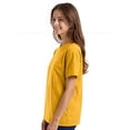 thumbnail image 4 of Couver Boys Cotton Active Short Sleeve Crewneck Shirt 1 Piece, Gold, Extra Large, 4 of 9