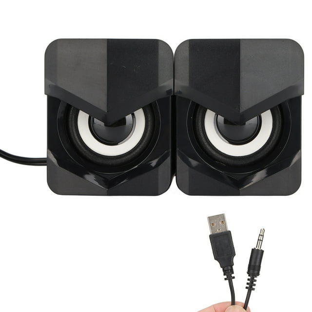 Oubit Laptop Speakers,Desktop Speaker USB Powered Home Computer Speakers Computer Accessories Convenient Use