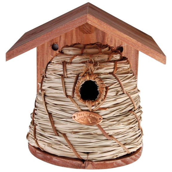 Esschert Design Beehive-Style Birdhouse