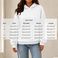 thumbnail image 3 of XRoczxe Women's Pullover Hoodie, Long Sleeve Fleece Sweatshirt with Kangaroo Pocket, Soft Casual Loose Fit Hooded Top for Fall Winter Lounge & Daily Wear, 3 of 9
