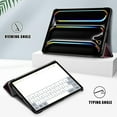 thumbnail image 5 of elitegadget Case for iPad Pro 11 Inch (M4, 5th Generation 2024) - Slim Lightweight Trifold Shell Stand Cover Case (Forest Dusk), 5 of 5