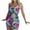 #107-Multicolor, variant on Taylonsss Womens Tie-Dye Print Sleeveless Tank Top Casual Loungewear Pajama Set Homewear Sleepwear Outfit