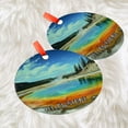 thumbnail image 3 of Yellowstone Christmas Ornament, Ceramic/Acrylic - Yellowstone Pacific Islands Travel Souvenir, Holiday Tree Decoration, Holiday Keepsake 2025, Jetsetter Gift, Commemorative 2025, 3 of 5