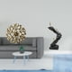 thumbnail image 2 of Escultura para colgar en la pared,Decoración de pared de metal para sala de estar,dormitorio y exterior.,Escultura colgante Arte de pared Disco decorativo,Estatua de escalera,Estatua de, 2 of 8