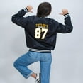 thumbnail image 2 of Taylor's Fianc&eacute; Number 87 Front And Back - Womens Bomber Jacket, 2 of 4