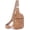 1-camel Brown, variant on Small Sling Bag for Women Vegan Leather Fashionable Fanny Pack Crossbody Bags for Women Chest Bag for Travel