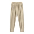 thumbnail image 1 of Ladies' Casual High Waisted Loose Sports Pants, 1 of 5