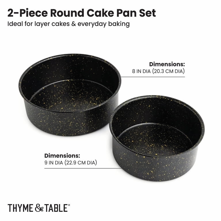 Thyme & Table 8 & 9-Inch Round Cake Pan Set photo 4