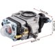 thumbnail image 2 of Reemplazo de carburador para cortasetos con cadena para motor de 33 CC/36 CC, 2 of 4